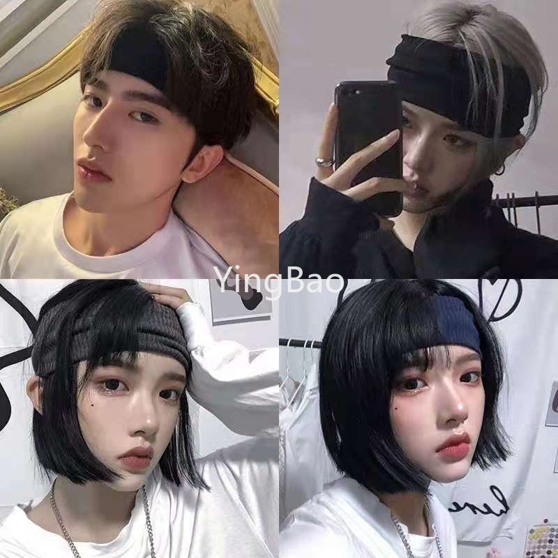 Băng Đô Cài Tóc Dệt Kim Thời Trang Unisex