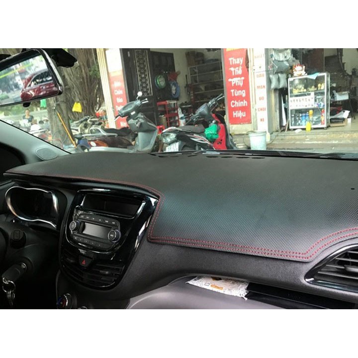 Thảm taplo da carbon xe Kia Cerato 2019 2020 cao cấp