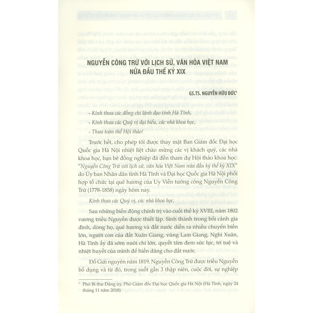 Sách - Hội Thảo Khoa Học Nguyễn Công Trứ Với Lịch Sử, Văn Hóa Việt Nam | BigBuy360 - bigbuy360.vn