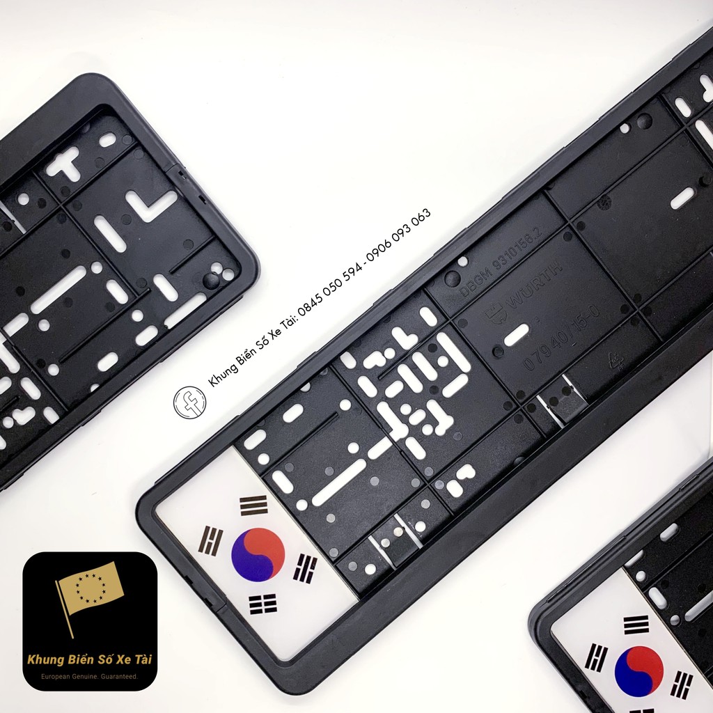 Logo Hàn Quốc  Cho Khung Biển Số Châu Âu Wurth