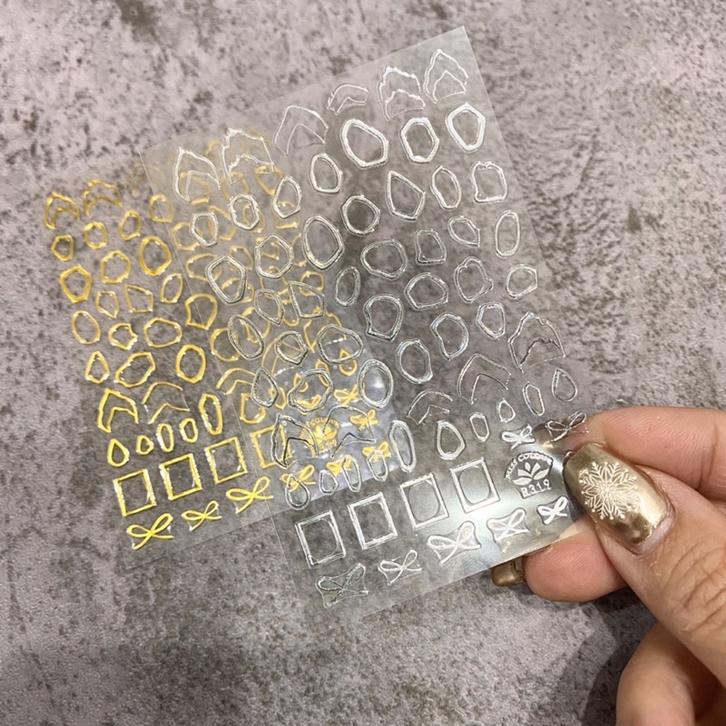 dán móng-sticker 8k-đồ nails nhật quyên
