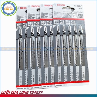 Vỉ 5 lưỡi cưa lộng bosch t345xf | chính hãng bosch