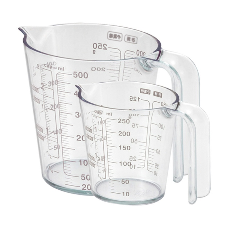 Cốc nhựa đong dung tích 250/500ml