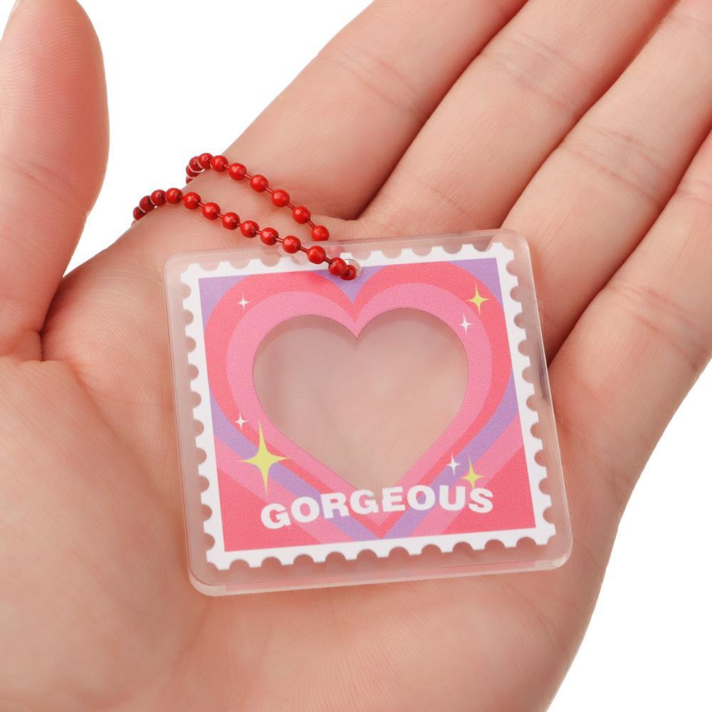 Móc Khóa Hình Ngôi Sao 1 inch Dùng Trang Trí Xinh Xắn