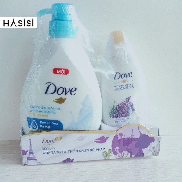 SỮA TẮM DƯỠNG THỂ DOVE 530ML - Kèm khuyến mãi (hàng KM tùy theo chương trình của cty)