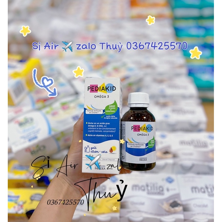 (Air✈️ có bill ) Pediakid omega 3 cho bé