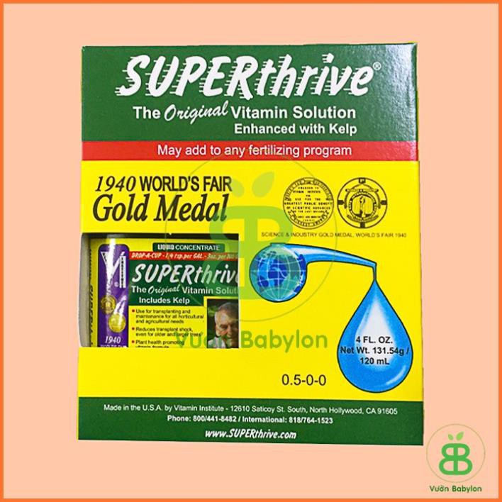 (NEW) Super Thrive 120ml - SuperThrive Kích Thích Tăng Trưởng Cho Lan Nhập Khẩu Mỹ