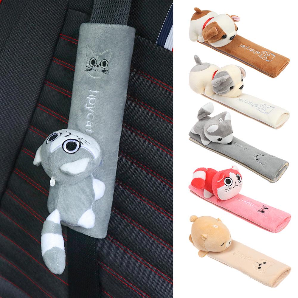 WONDER Đai Đeo Vai Bảo Vệ Vai Bằng Vải Flannel Kiểu Dáng Đáng Yêu