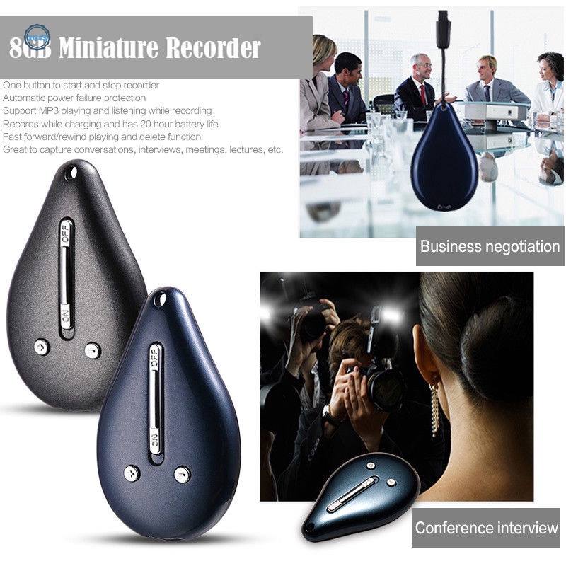 Bút Ghi Âm USB MP3 4G/8G/16GB Mini Chuyên Dụng