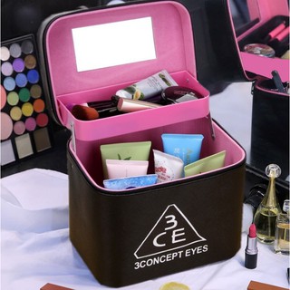 Hộp đựng Mỹ Phẩm 3CE 2 Tầng