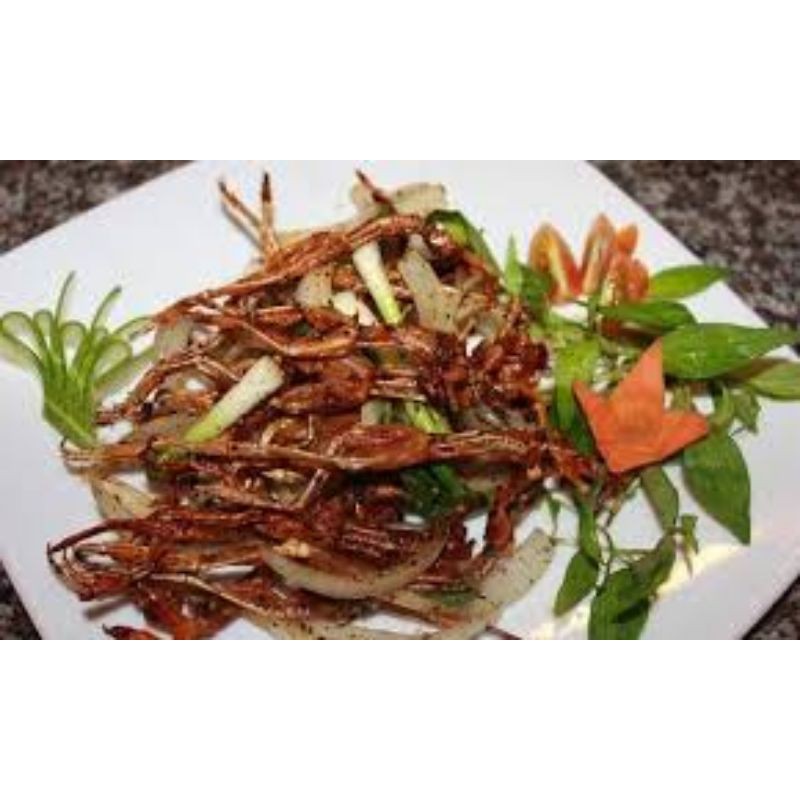 Khô nhái vũ nữ chân dài 500g loại con nhỏ | BigBuy360 - bigbuy360.vn