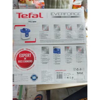 Nồi cơm điện cơ 1,5L Tefal RK361168, Bảo hành chính hãng 24 tháng