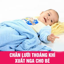 Chăn lưới xuất Nga cho bé