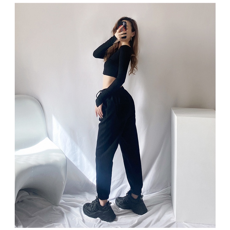 Quần jogger nữ mẫu mới 2022 chất nỉ da cá mẫu quần tập gym nữ dáng rộng che mọi khuyết điểm, phù hợp tập luyện, đi chơi,