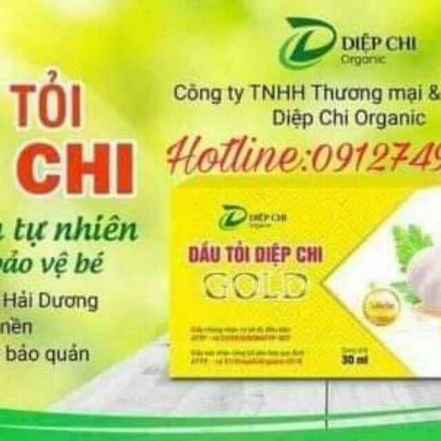 Dầu tỏi Diệp Chi Gold