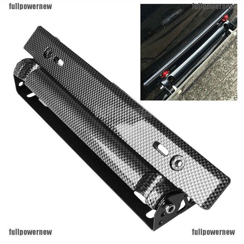 Khung gắn biển số xe hơi đua bằng sợi carbon có thể điều chỉnh