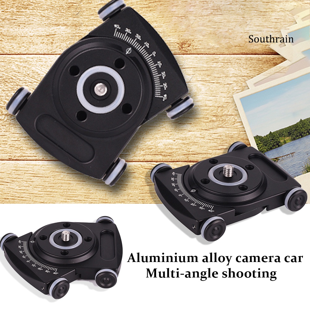 SOU--Aluminum Alloy Four-wheel Video Dolly Rolling Sliding Stabilizer Skater Slider