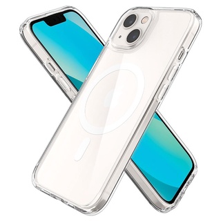 Ốp Lưng Hybrid Clear Case Trong Suốt Hỗ Trợ Sạc Từ Tính dành cho iPhone 13/ 13 Pro / 13 Pro Max/ 14 promax/ 14 Pro/ 14