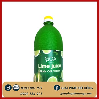 NƯỚC CỐT CHANH QOA 1L
