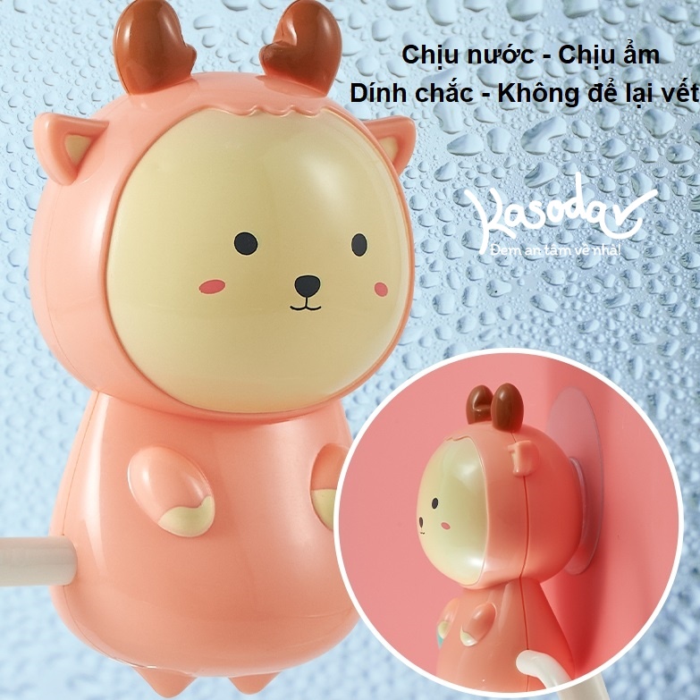 Móc treo khăn mặt cho bé MBD không cần khoan đục tường giúp bé rèn luyện thói quen tự lập