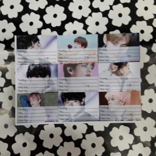 Hatram0407 Combo 60 nhãn vở bts và bt21 180k