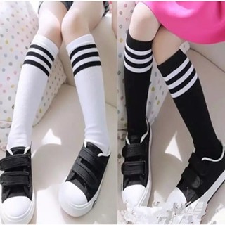 Tất Cổ Dài Cho Bé Gái, Tất Cổ Sọc Bé Gái 5-10 Tuổi