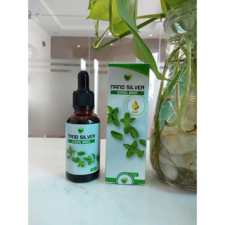[MUA 1 TẶNG 1] Dung dịch NANO SILVER COOL MINT Táo xanh
