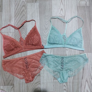 Bộ đồ lót ren cài trước không gọng VIC hàng xuất xịn