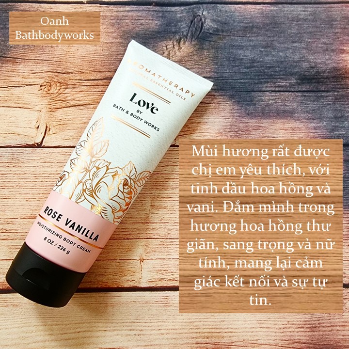 Bộ sản phẩm Rose Vanilla (Love) - BBW | BigBuy360 - bigbuy360.vn