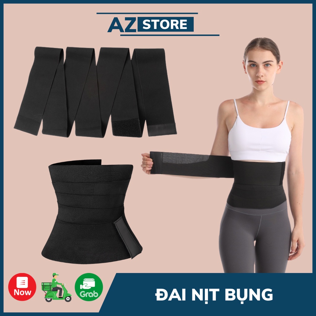 Đai nịt bụng định hình dáng eo, quấn tan mỡ, giảm eo sau khi sinh - AZ Store