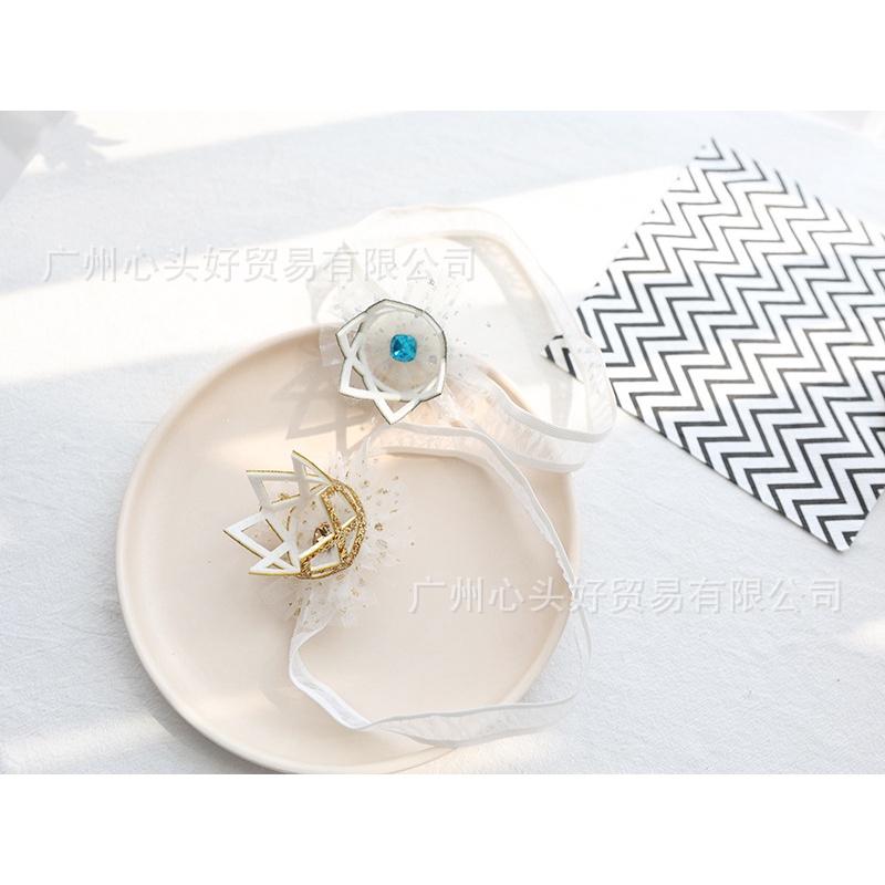 Băng đô vương miện công chúa cho bé gái đáng yêu