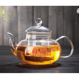 Bộ ấm chén pha trà thủy tinh zeno SET10