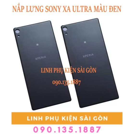 NẮP LƯNG SONY XA ULTRA MÀU ĐEN