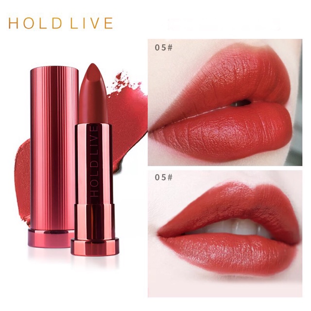 HOLDLIVE - Son thỏi Red Maple Velvet Lipstick Happy Secret (phiên bản lá phong đỏ)