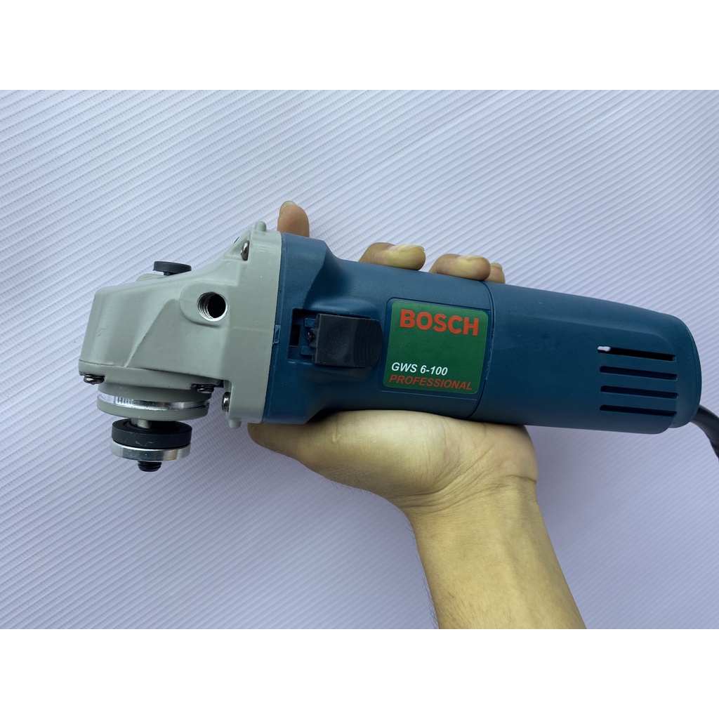 Máy Cắt Cầm Tay Bosh 670W - Máy Mài Góc, Máy Chà Nhám Cầm Tay - Hàng Công Ty - Bảo Hành 12 Tháng