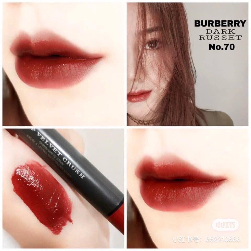 [BILL DUTYFREE] Son Burberry Lip Velvet Crush - Màu 25-70