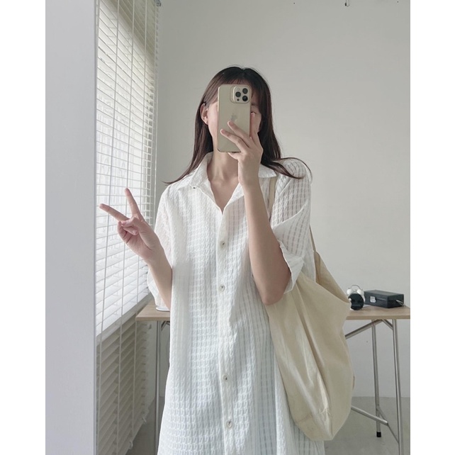 [HÀNG SẴN]VÁY CỔ ĐỨC CHẤT XỐP MỀM FORM SUÔNG”Creamy dress”