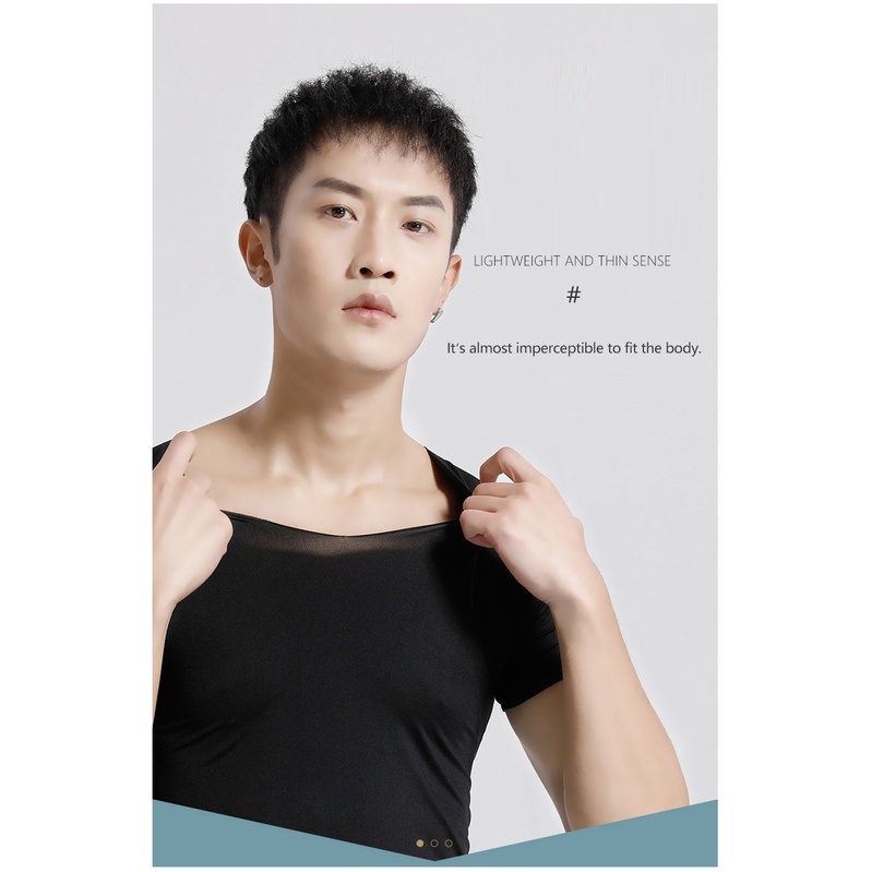 Áo Thun Nam Ngắn Tay Cổ Chữ V Khô Thoáng Nhanh Size M-5XL