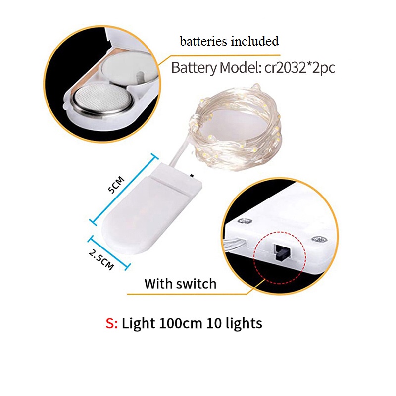 Dây Đèn Led 100cm Dùng Trang Trí Tiệc