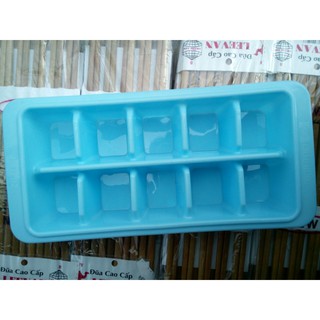 Khay làm đá nhựa 10 viên
