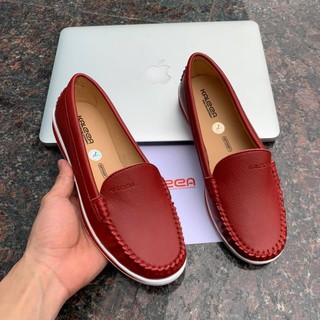 Giày lười  Slipon nữ da thật 100% Kaleea K499