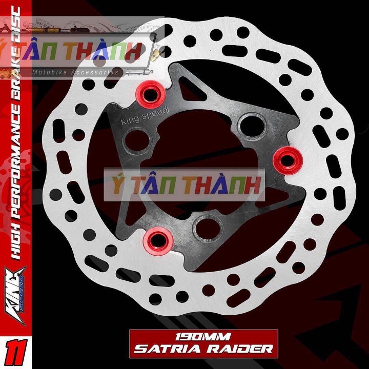 Đĩa Thắng Sau Raider King Speed MS1975