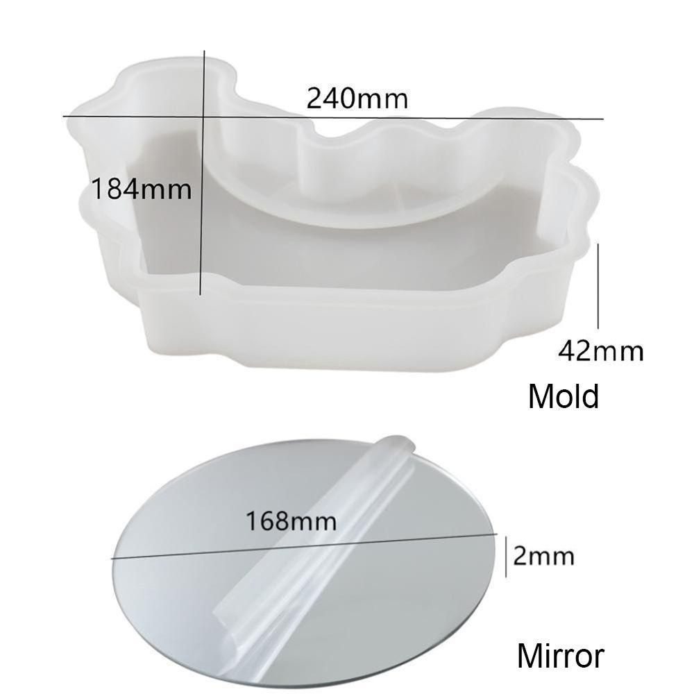Khuôn Silicone Làm Đồ Thủ Công Để Bàn Trang Trí