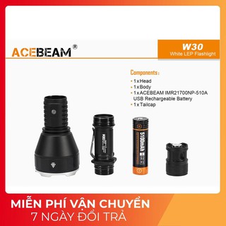 ĐÈN PIN LASER TRẮNG ACEBEAM W30