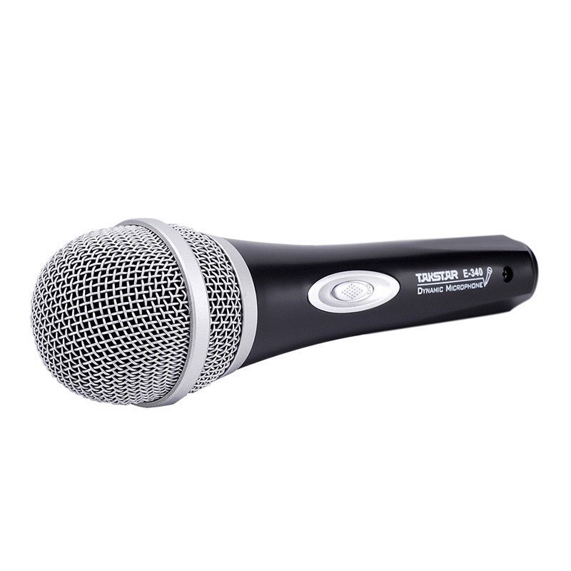 [Mã ELHACE giảm 4% đơn 300K] Micro Dynamic Hát Karaoke Gia Đình Takstar E-340