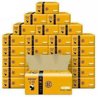 Thùng 27 gói giấy ăn gấu trúc sipiao