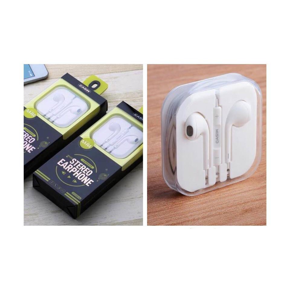 Tai Nghe Casim M-R4 Jack 3.5mm Chất Âm Hay - Có Mic Đàm Thoại - Hàng Chính Hãng