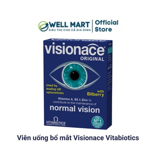 Viên uống bổ mắt Vision giúp sáng mắt tăng cường thị lực,ngừa cận thị loạn thị 30 viên