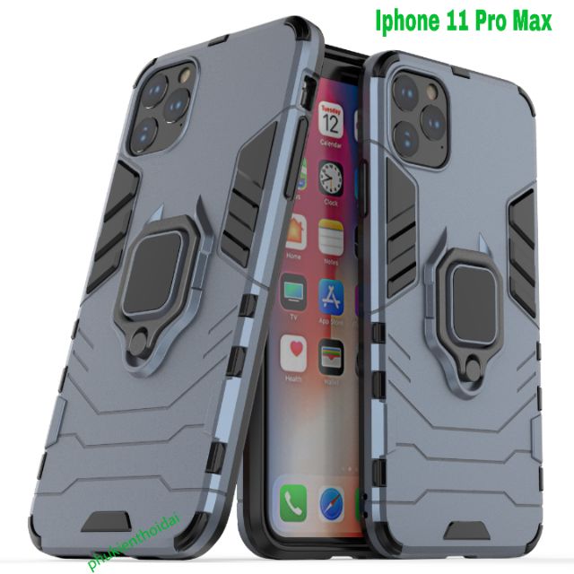 Ốp lưng Iphone 11 Pro Max 6.5' Iron Man Iring chống sốc 2 mét cao cấp siêu bền