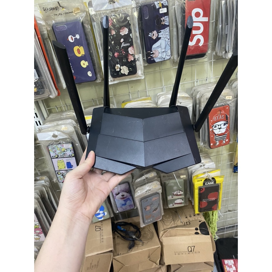 Bộ Phát Wifi Router Wifi Gigabit Tenda AC10 AC1200